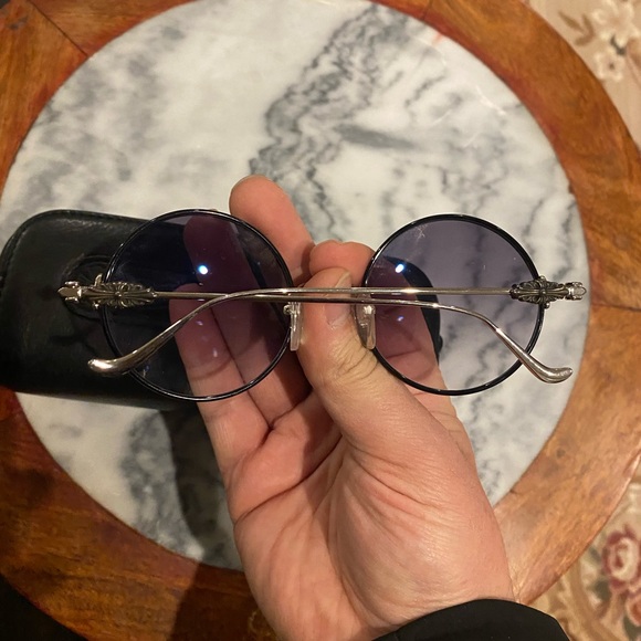 Rare Chrome Hearts Overeasy Sunglasses - Picture 2 of 9